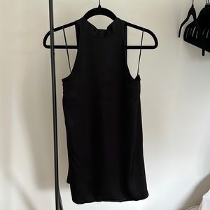 Zara black halter dress size small
